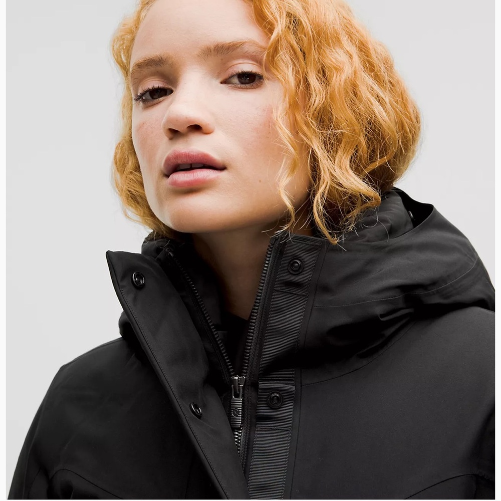 NWT Snow Warrior Parka black 6 snow winter puffer jacket parka - Picture 7 of 11